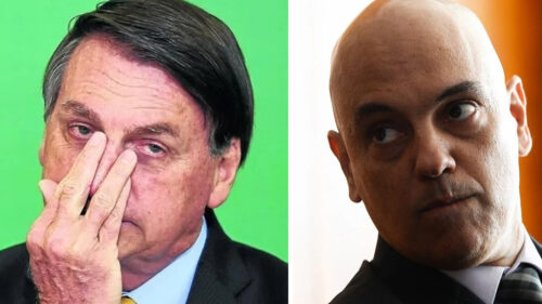 Bolsonaro e Moraes