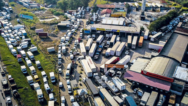 Paralisação de caminhoneiros