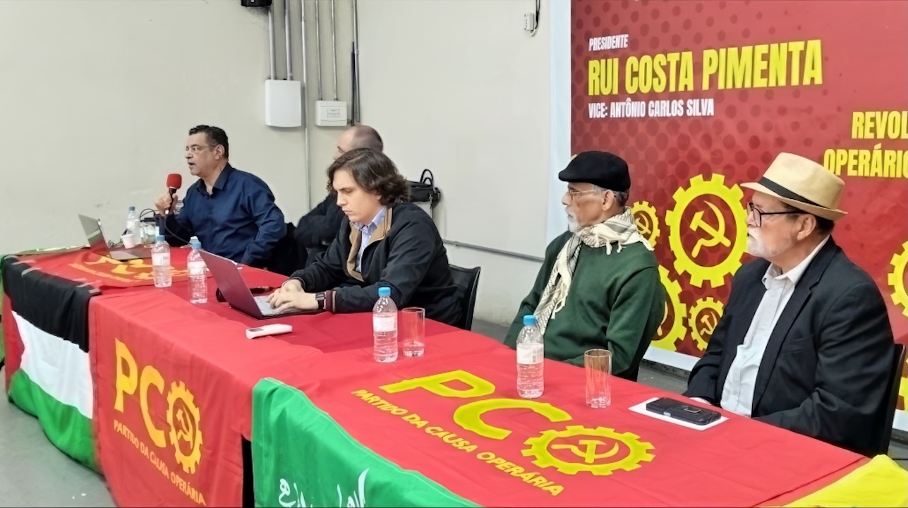 PCO lança chapa gaúcha em ato com Rui Costa Pimenta