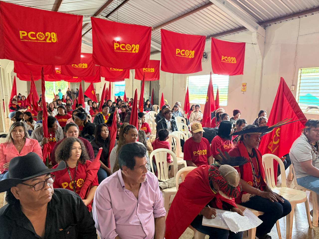 PCO reúne 200 pessoas e lança candidaturas no Mato Grosso do Sul