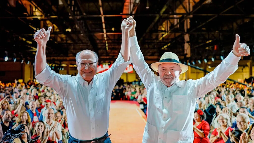 Frente Ampla - Lula e Alckmin