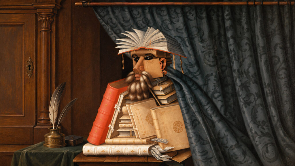 IA sobre obra de Arcimboldo