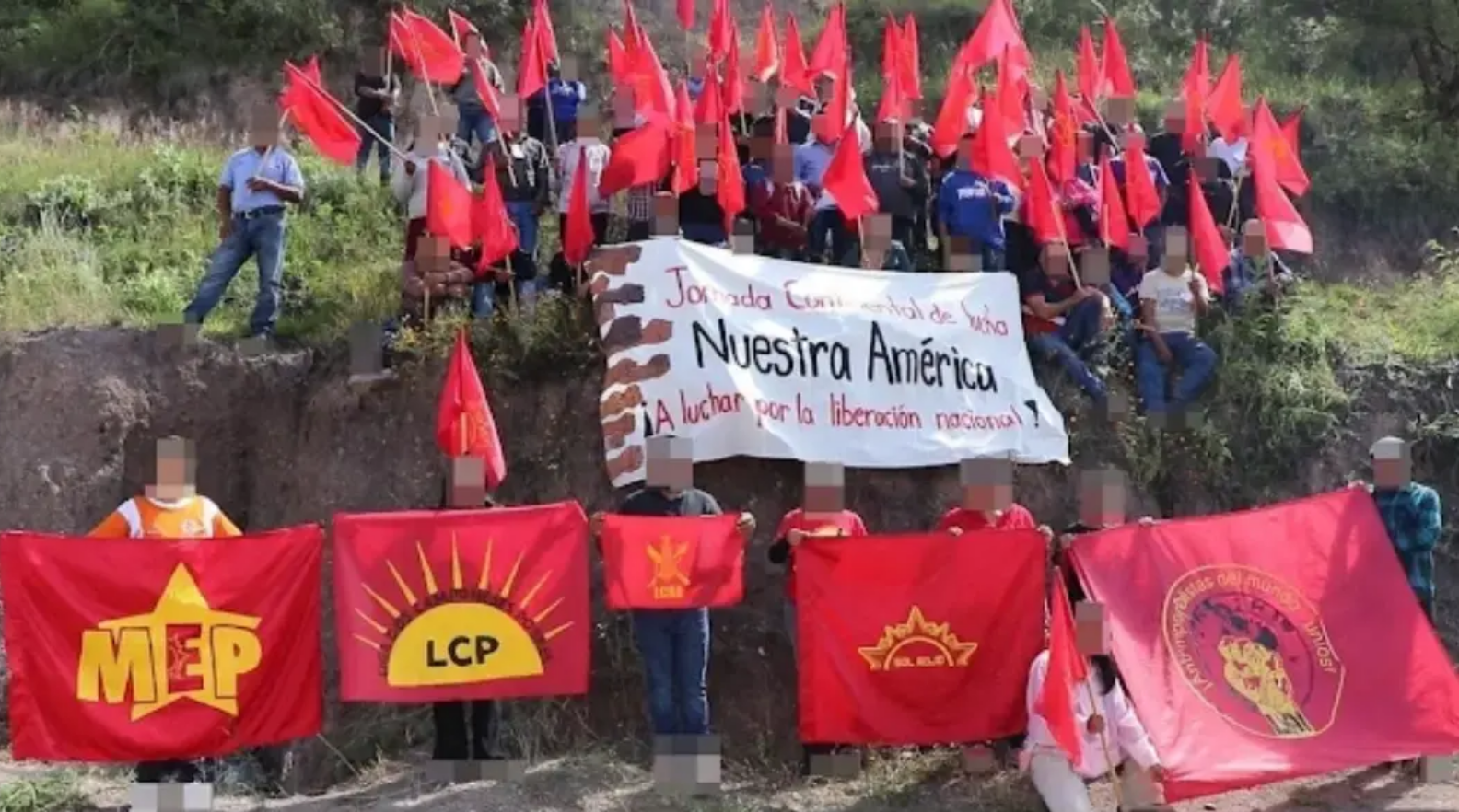 No México, organizações erguem a bandeira da LCP contra a intervenção dos EUA