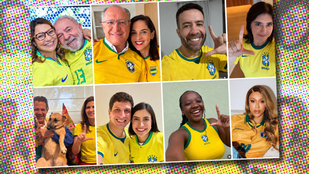 Onda verde e amarelo