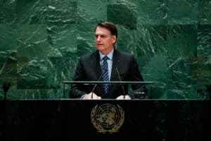 Bolsonaro discursa na ONU