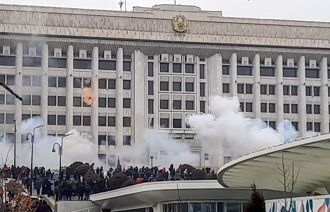 kazakhstan energy protest unrest