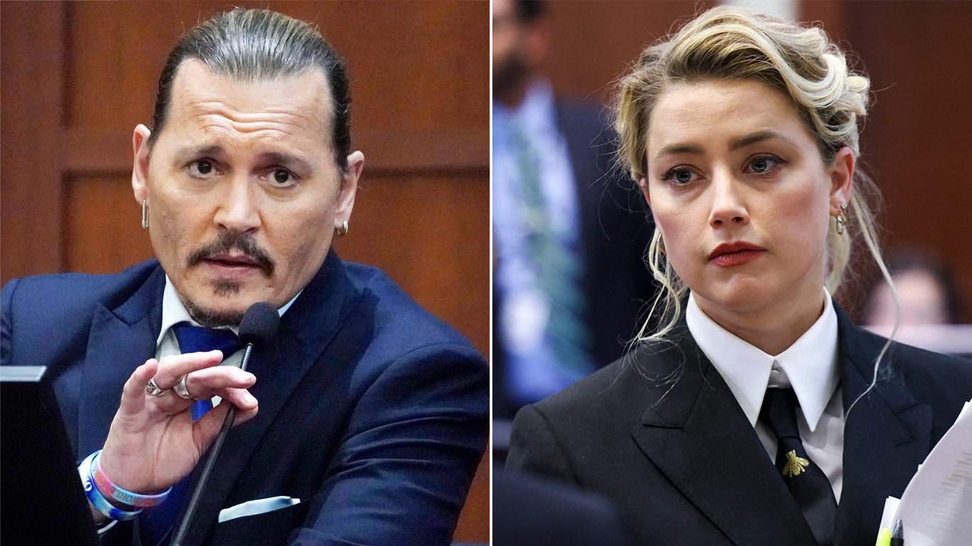 Já há um filme sobre o julgamento de Johnny Depp e Amber Heard e é muito  mau. Veja as imagens - Cultura - MAGG
