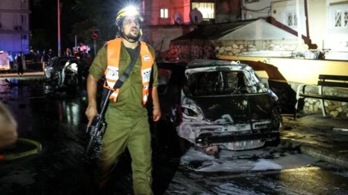 Ataque de foguete do Hamas